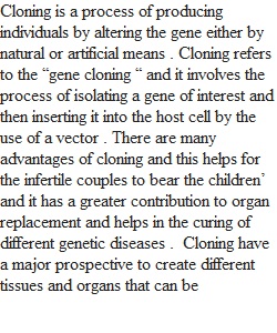 Animal Cloning